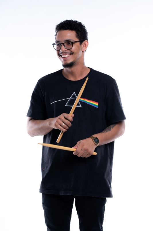 Lucas - Baterista da banda